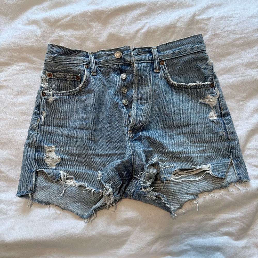 AGOLDE DEE SHORTS DENIM